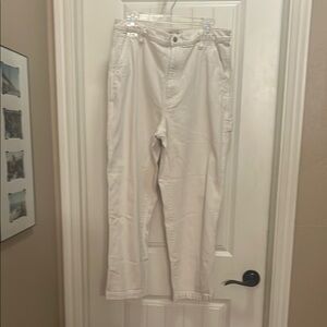 Madewell Cream 30 Denim cargo Jeans